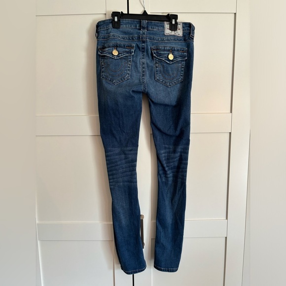 True Religion Stella Mid Rise Skinny Jean Size 28 - Picture 1 of 8